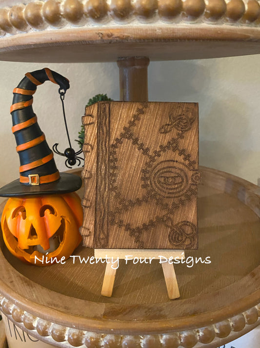 Hocus Pocus book of spells halloween, halloween tiered tray signs, 3D signs, Hocus Pocus, Sanderson sisters