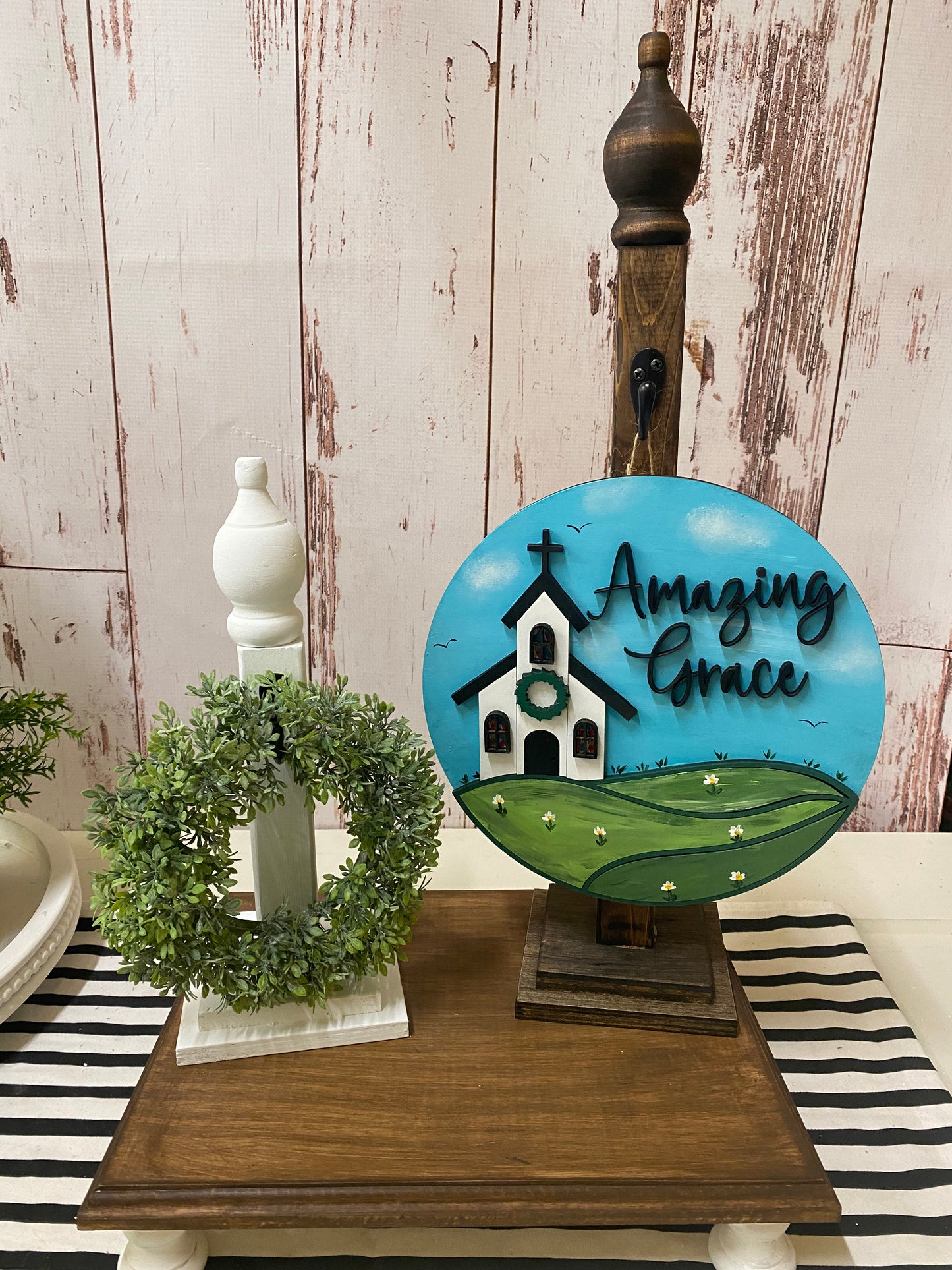 Sign/Wreath Stand